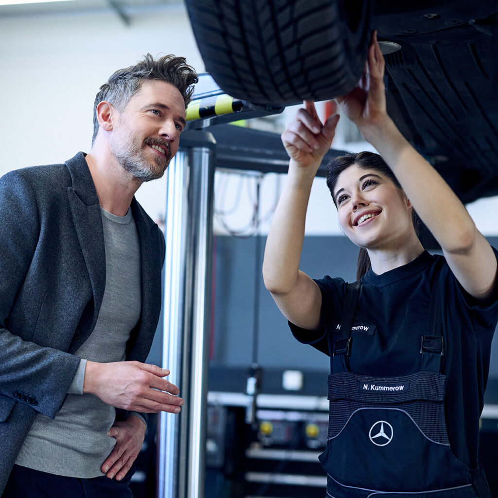 Mercedes-Benz - Räderprüfung