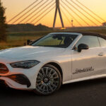 CLE Cabriolet in Landschaft