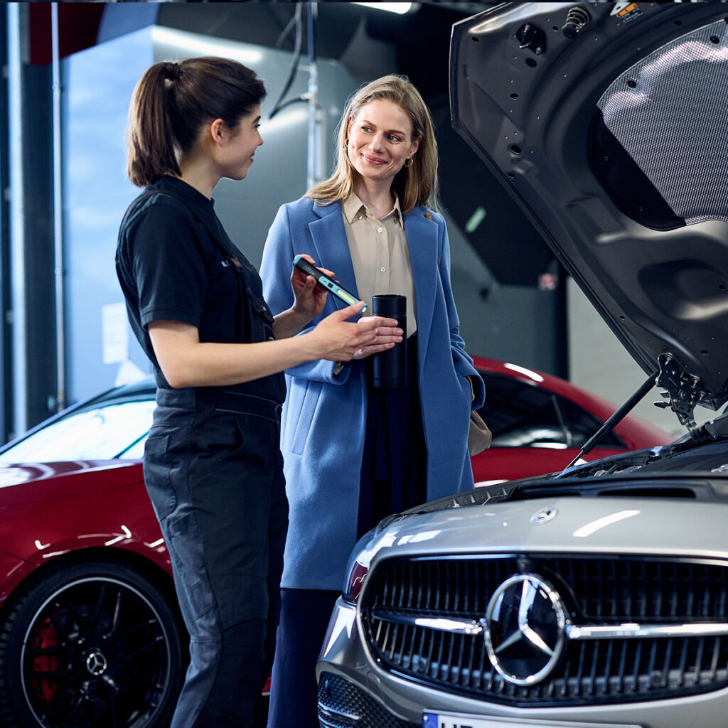 Wartung und Inspektion Beratung Mercedes-Benz