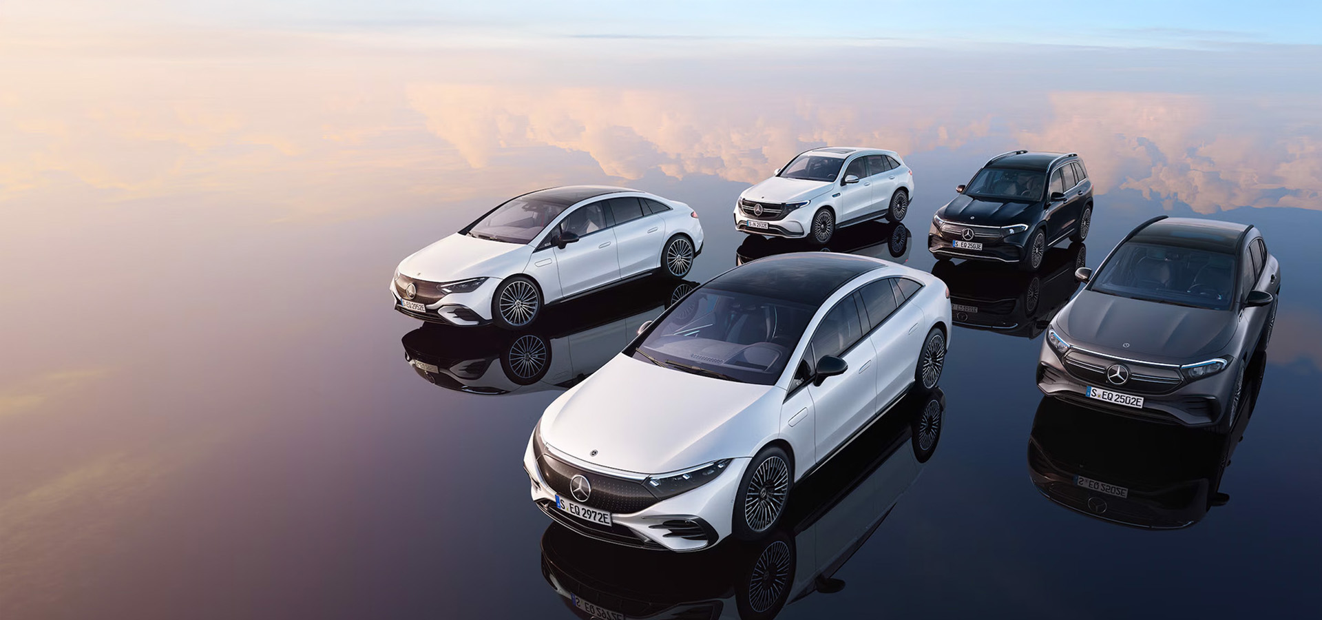 Header EQ-Kampagne, Mercedes-Benz Pkw Neuwagen