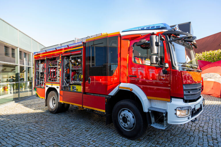 Feuerwehrfahrzeug.