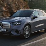 Mercedes-Benz GLC Fahraufnahme.