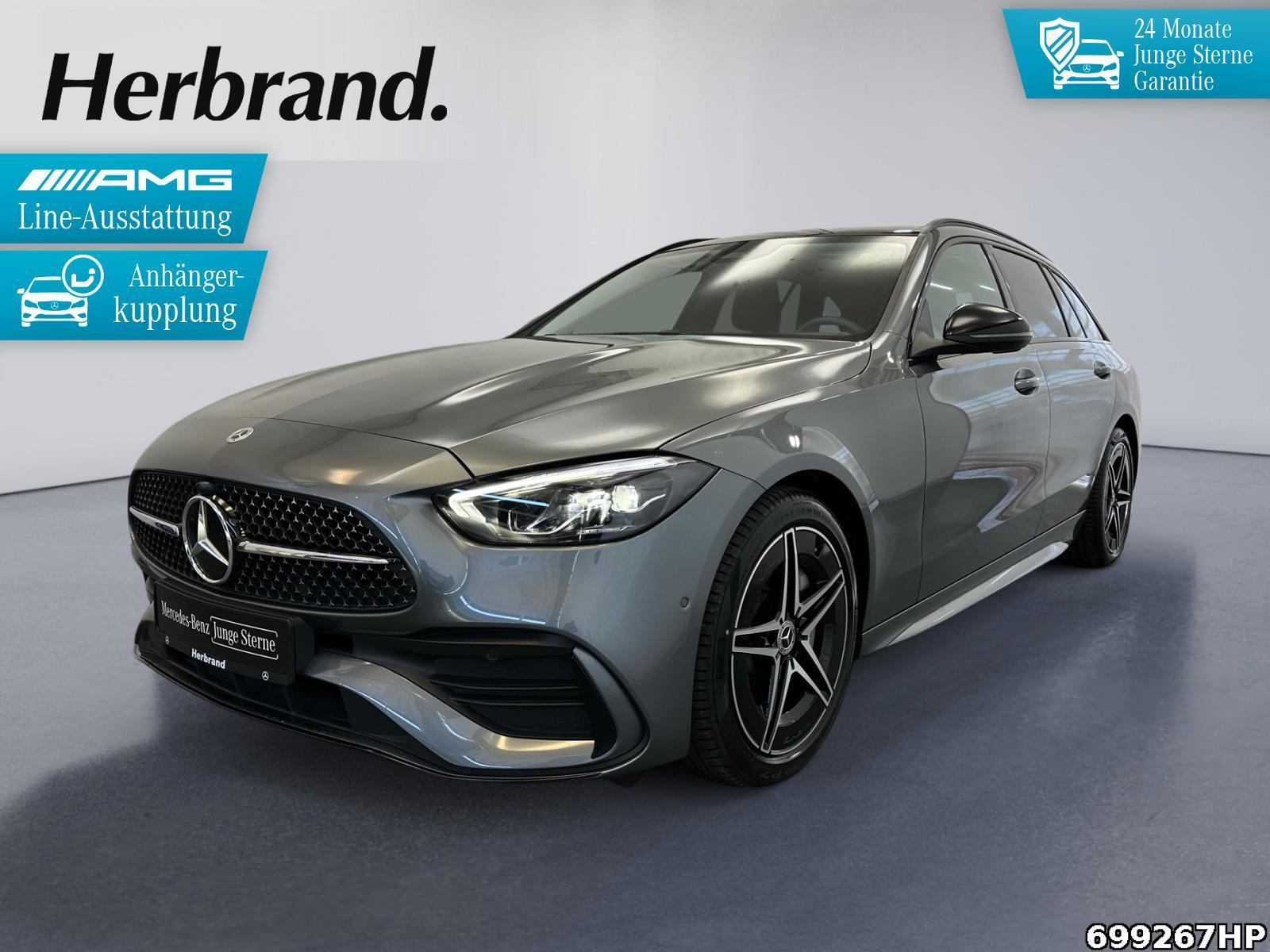 Mercedes-Benz C 200 T AMG Night Pano AHK Memory Carplay Totw.