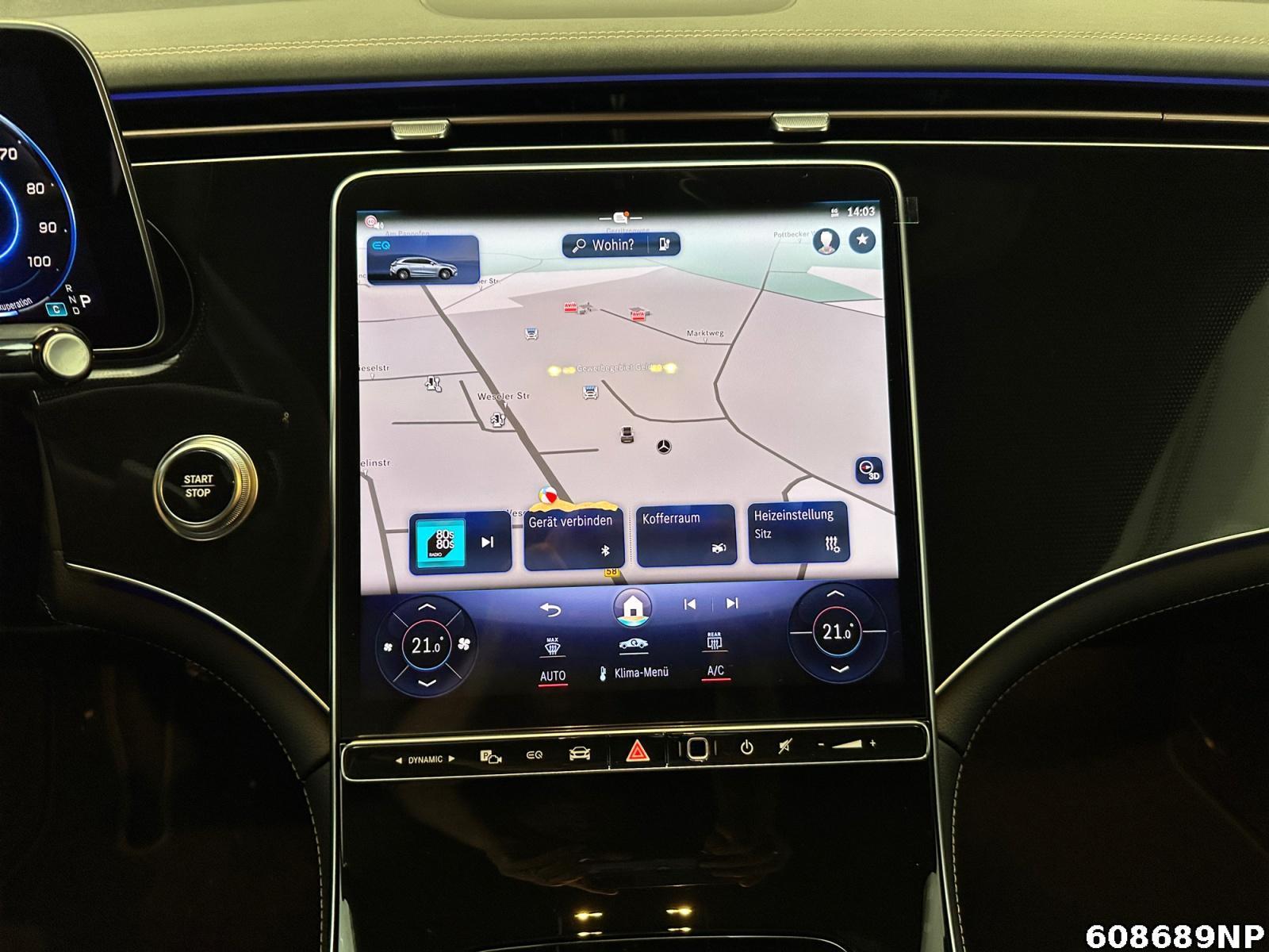 Fahrzeugabbildung Mercedes-Benz EQE SUV 350+ Electric Art AHK Distronic 360 100%